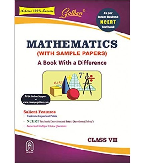 Golden Mathematics: (With Sample Papers) A Book with a Difference for Class- 7 CBSE Class 7 - SchoolChamp.net